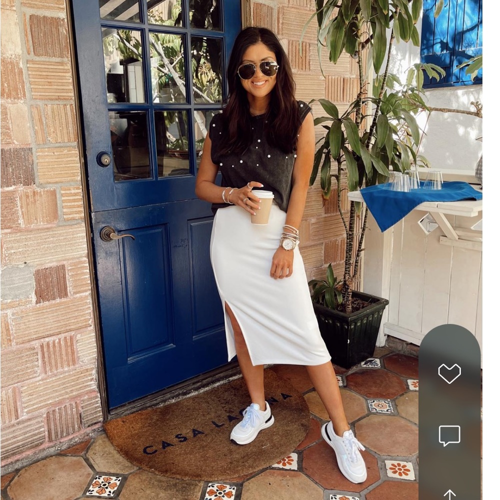 Amaryllis - Sunny Days Midi Skirt